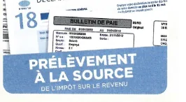 Prélèvement à la source de l’impôt sur le revenu